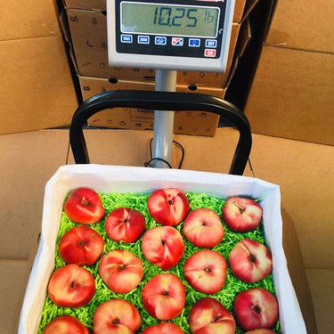 Donut Peach Box Tropical Fruit Box Produce Box